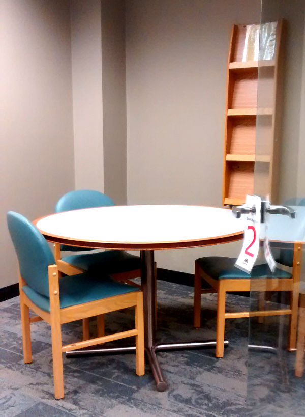 Four study rooms are available at the Twinsburg Public Library